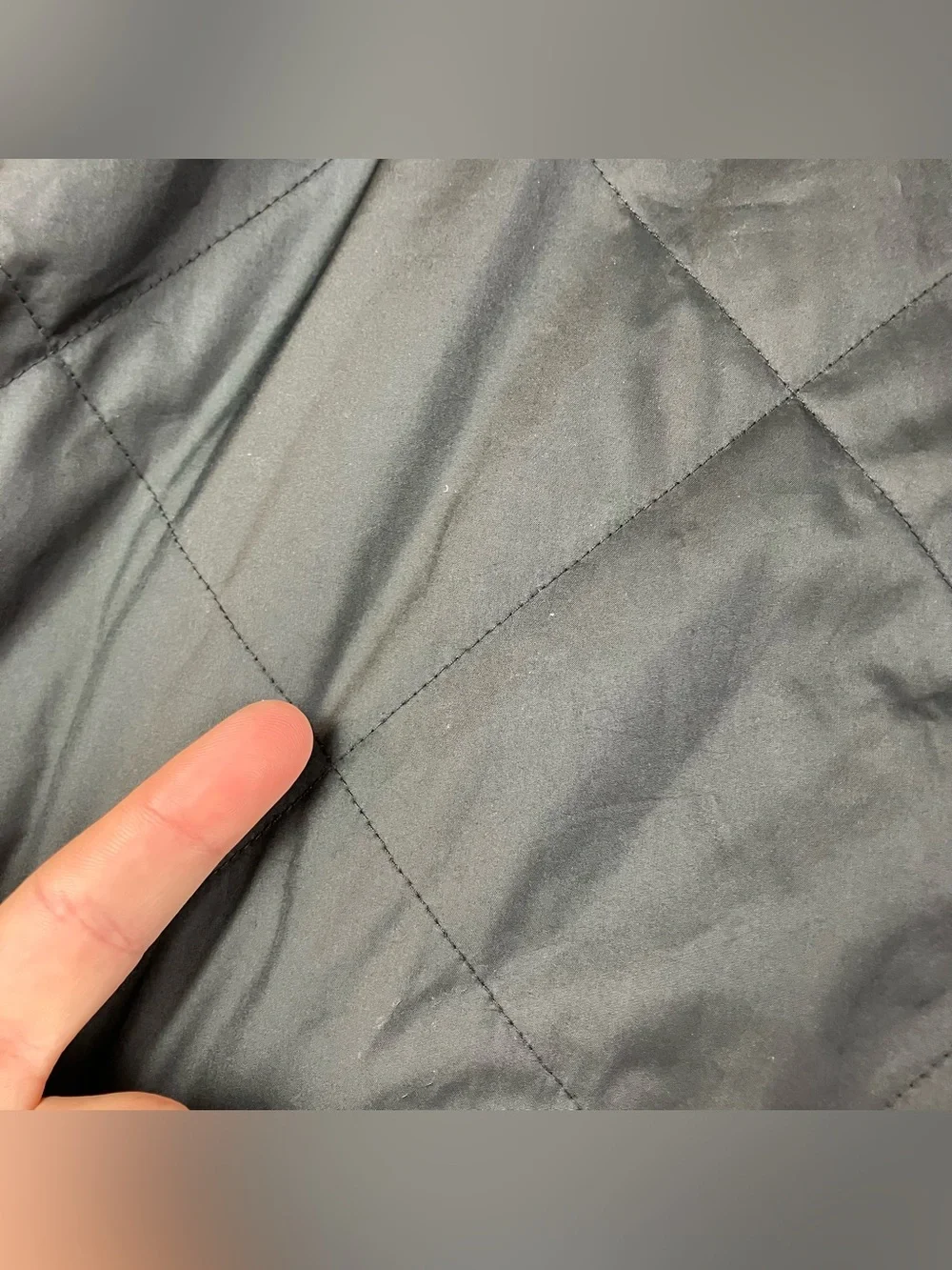 Patagonia Men’s Size L Black Quilted Bomber Piffer Jacket Full Zip